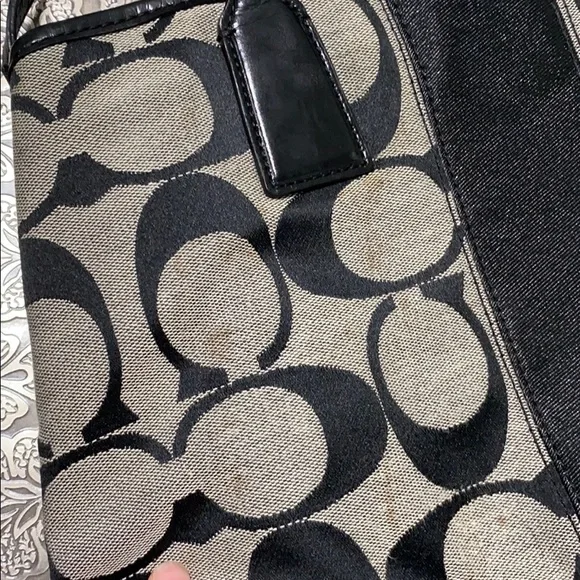 Black Coach Purse - Picture 7 of 14